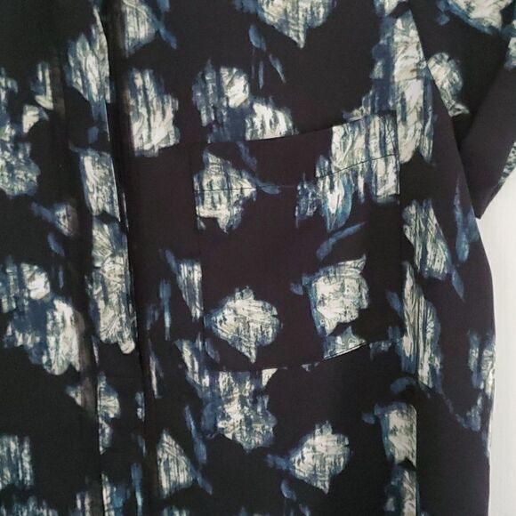 SimplyVera Button Down Blouse - Picture 4 of 8